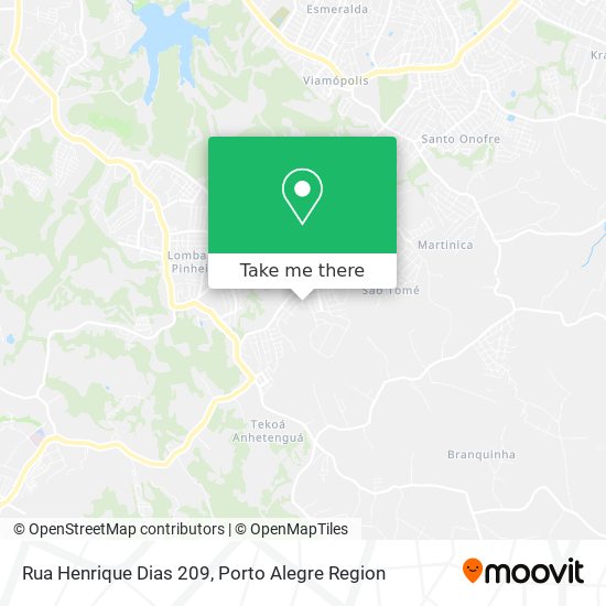 Rua Henrique Dias 209 map
