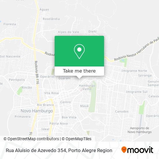 Rua Aluísio de Azevedo 354 map