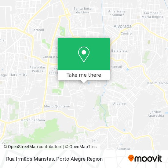 Rua Irmãos Maristas map