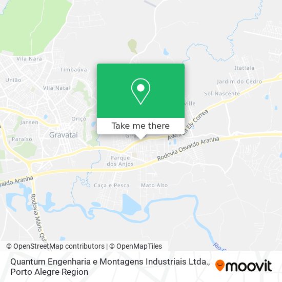 Quantum Engenharia e Montagens Industriais Ltda. map