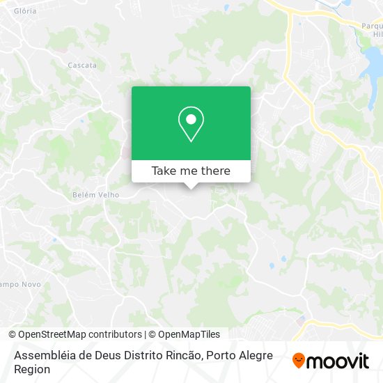 Assembléia de Deus Distrito Rincão map
