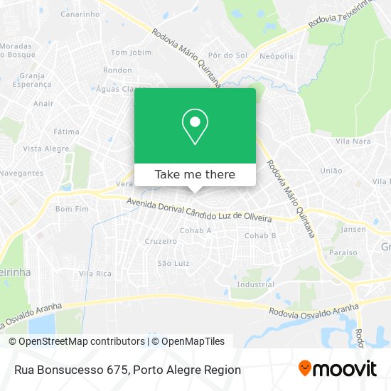 Rua Bonsucesso 675 map