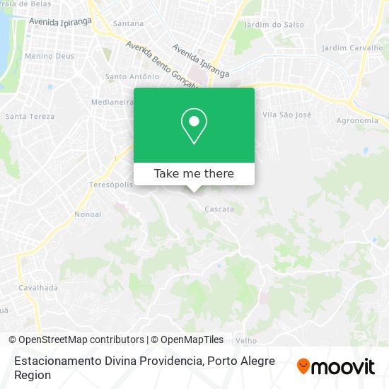 Estacionamento Divina Providencia map
