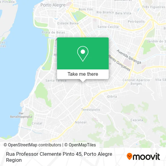 Rua Professor Clemente Pinto 45 map