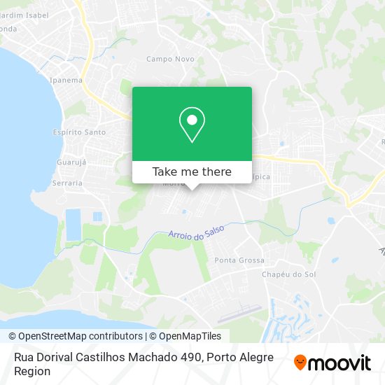 Rua Dorival Castilhos Machado 490 map