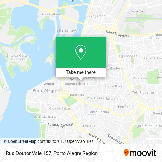 Rua Doutor Vale 157 map