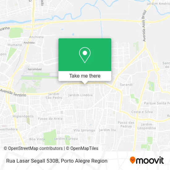 Rua Lasar Segall 530B map