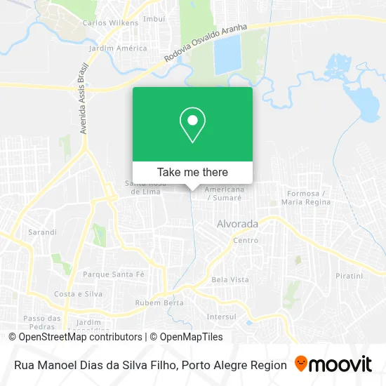 Rua Manoel Dias da Silva Filho map