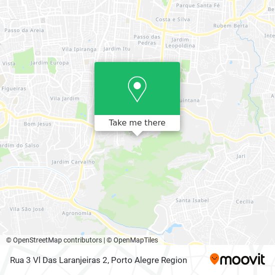 Rua 3 Vl Das Laranjeiras 2 map