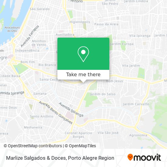 Marlize Salgados & Doces map