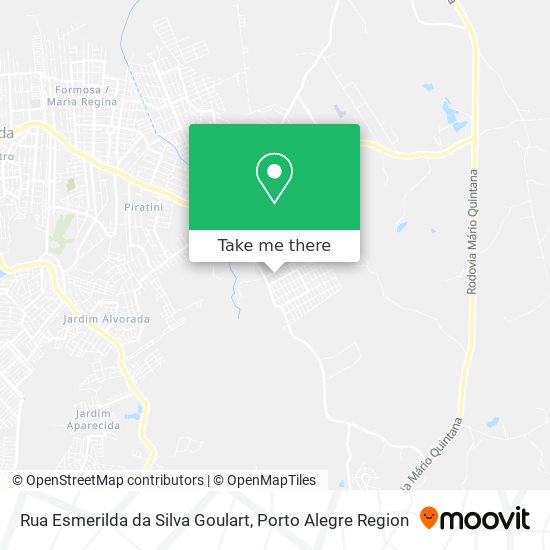 Rua Esmerilda da Silva Goulart map