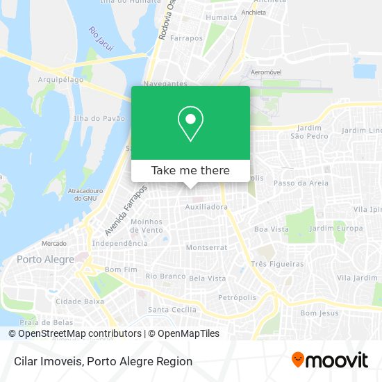 Cilar Imoveis map