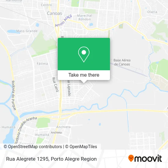 Rua Alegrete 1295 map