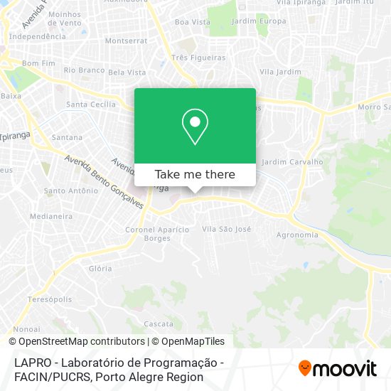 LAPRO - Laboratório de Programação - FACIN / PUCRS map