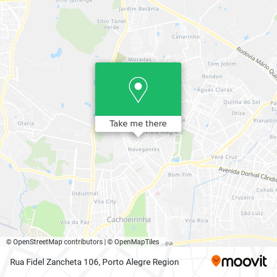 Rua Fidel Zancheta 106 map
