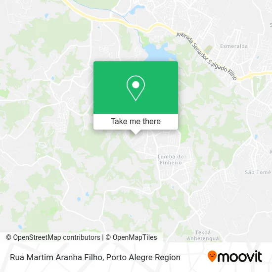 Rua Martim Aranha Filho map