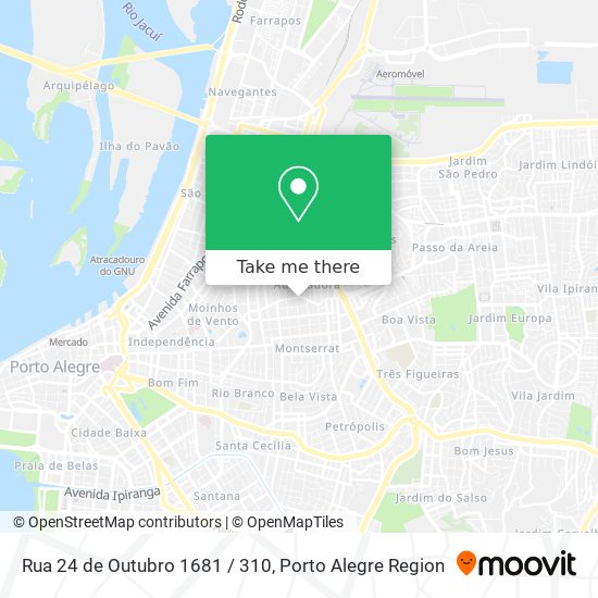 Rua 24 de Outubro 1681 / 310 map