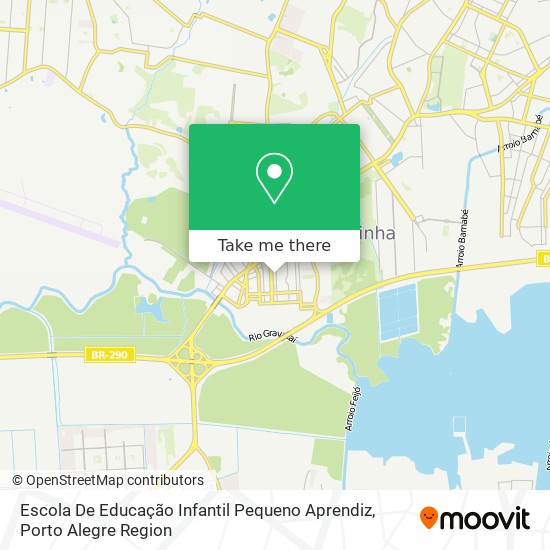 Mapa Escola De Educação Infantil Pequeno Aprendiz