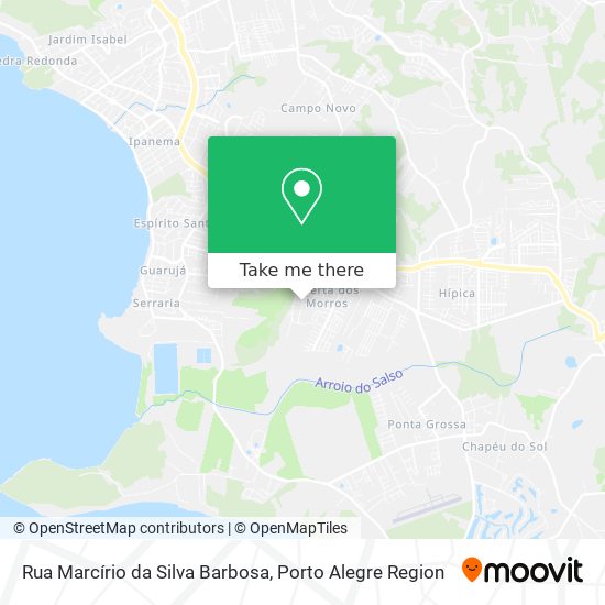 Rua Marcírio da Silva Barbosa map