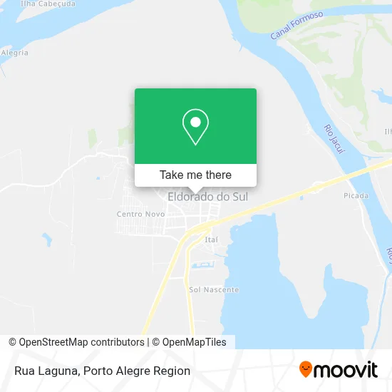 Rua Laguna map