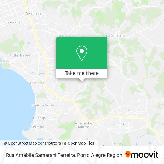 Rua Amábile Samarani Ferreira map