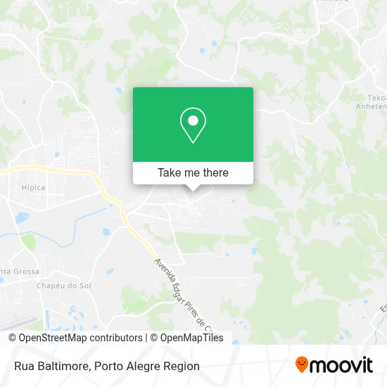 Rua Baltimore map