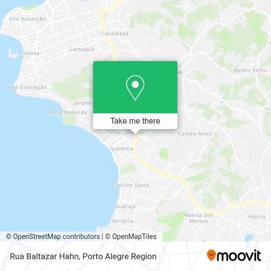 Rua Baltazar Hahn map