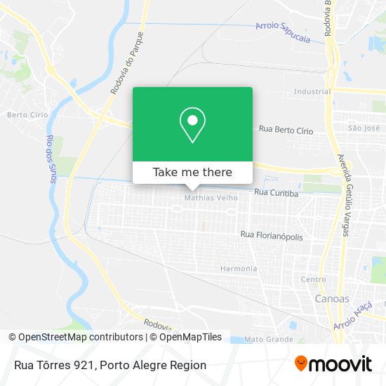 Rua Tôrres 921 map