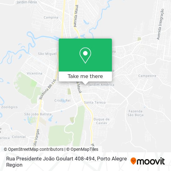 Rua Presidente João Goulart 408-494 map