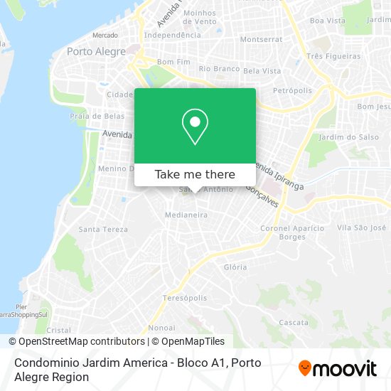 Condominio Jardim America - Bloco A1 map