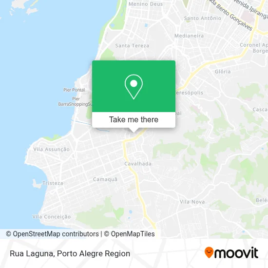 Rua Laguna map