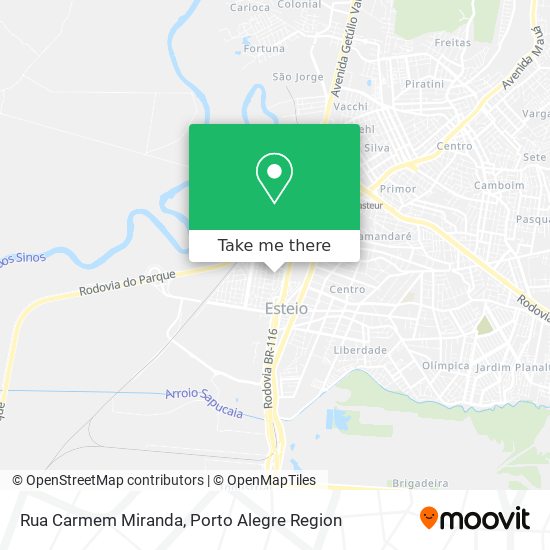 Rua Carmem Miranda map