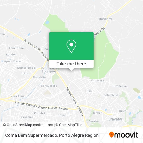 Coma Bem Supermercado map