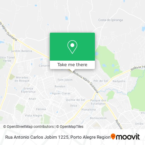 Rua Antonio Carlos Jobim 1225 map