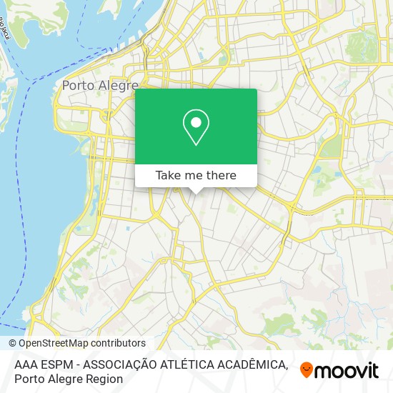 Mapa AAA ESPM - ASSOCIAÇÃO ATLÉTICA ACADÊMICA