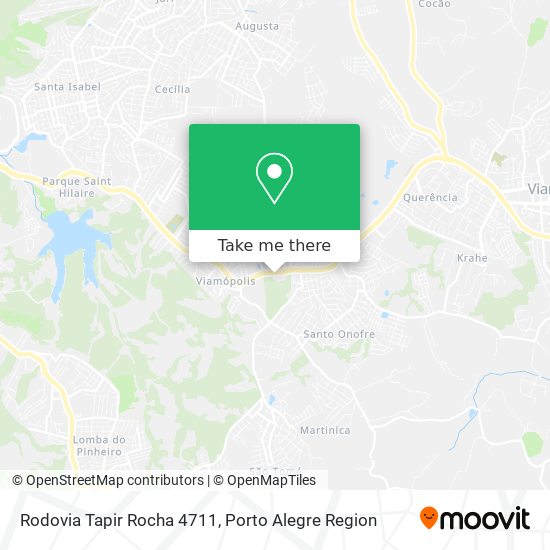 Rodovia Tapir Rocha 4711 map