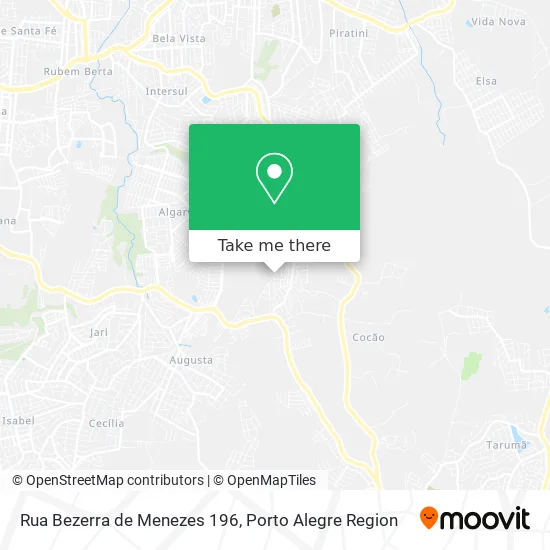 Rua Bezerra de Menezes 196 map