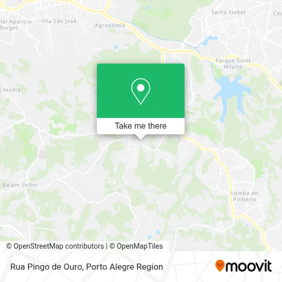 Rua Pingo de Ouro map