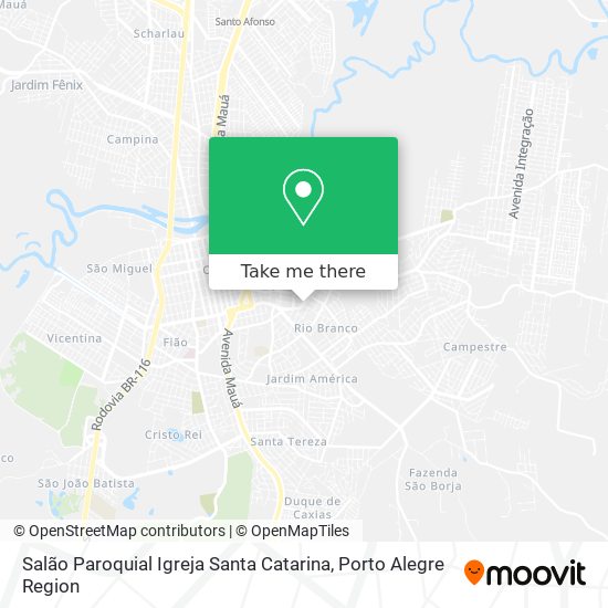 Salão Paroquial Igreja Santa Catarina map