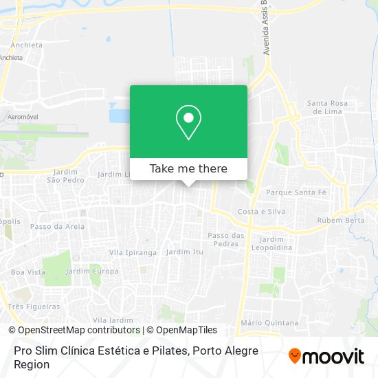 Pro Slim Clínica Estética e Pilates map