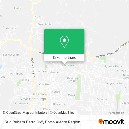 Rua Rubem Berta 365 map
