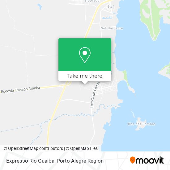 Mapa Expresso Rio Guaíba