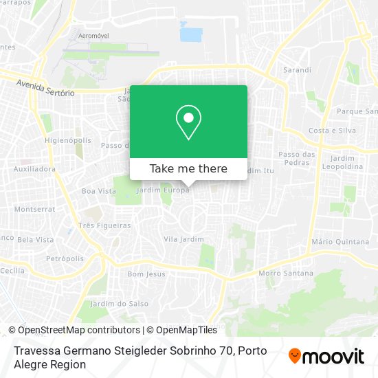 Travessa Germano Steigleder Sobrinho 70 map