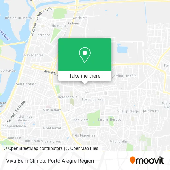 Viva Bem Clinica map