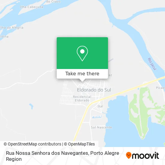Rua Nossa Senhora dos Navegantes map