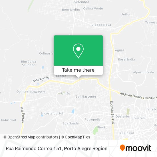 Rua Raimundo Corrêa 151 map