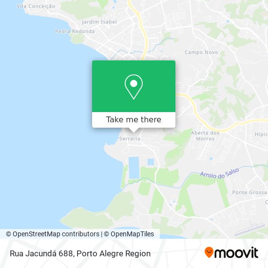 Rua Jacundá 688 map