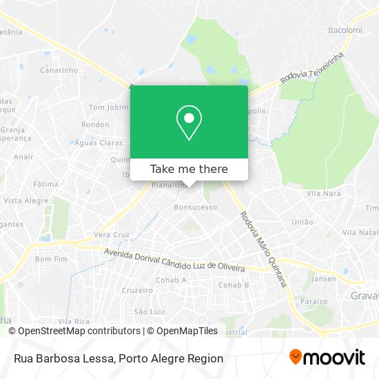 Rua Barbosa Lessa map