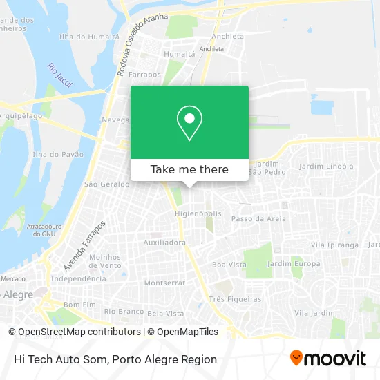 Hi Tech Auto Som map