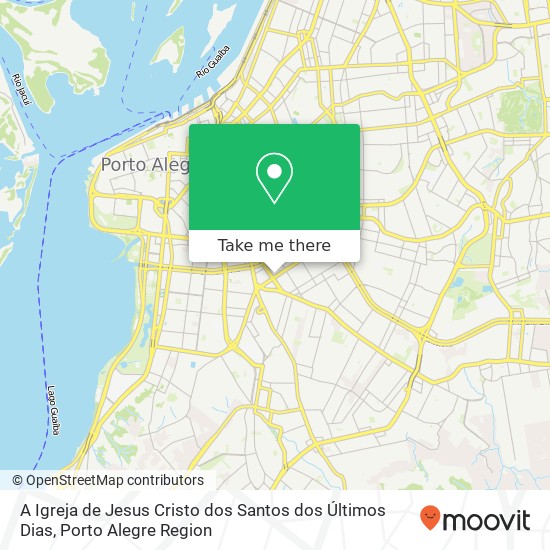 Mapa A Igreja de Jesus Cristo dos Santos dos Últimos Dias